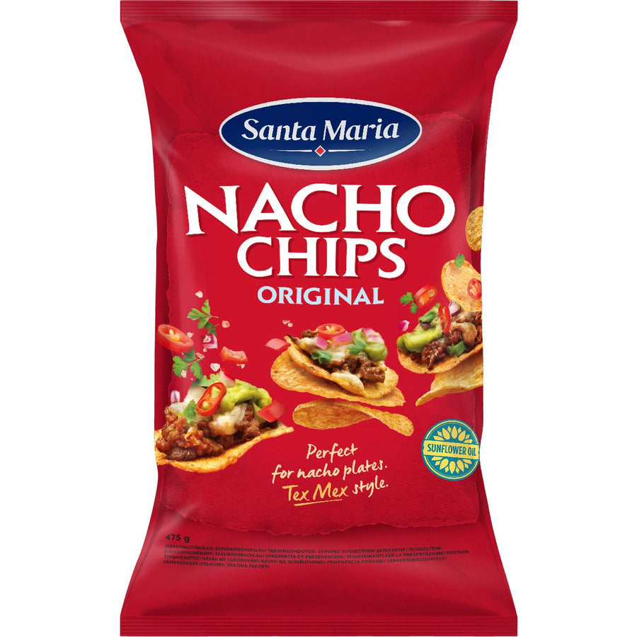 Santa Maria Nacho Tortilla Chips 475 g