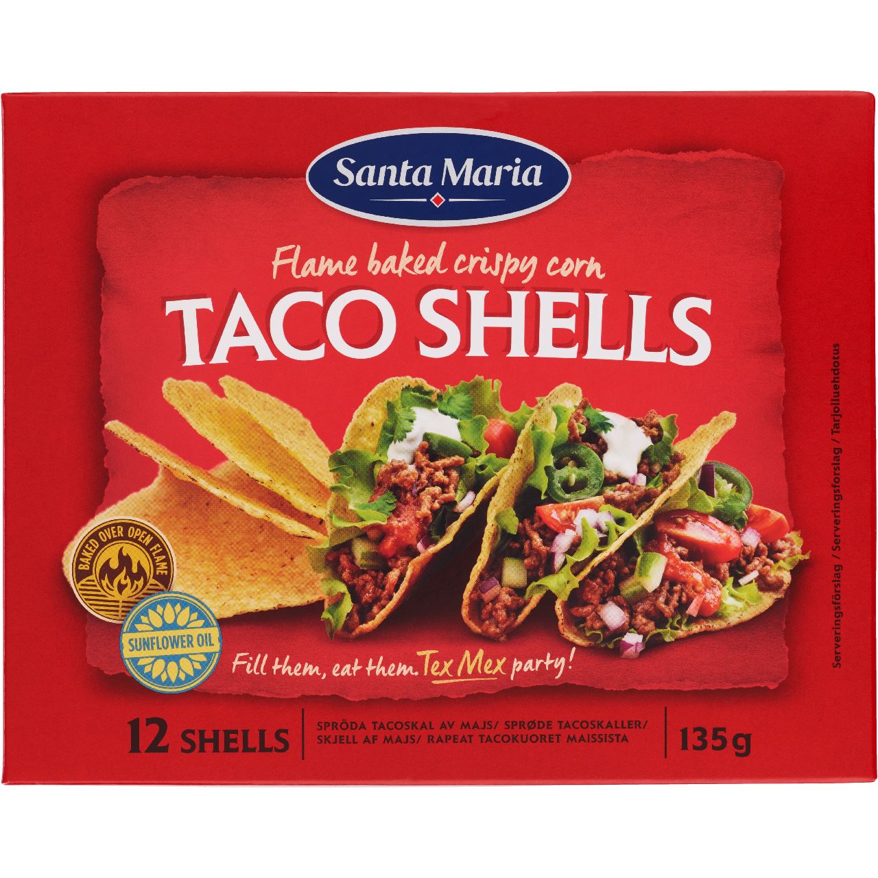 Santa Maria Taco Shells 135 g