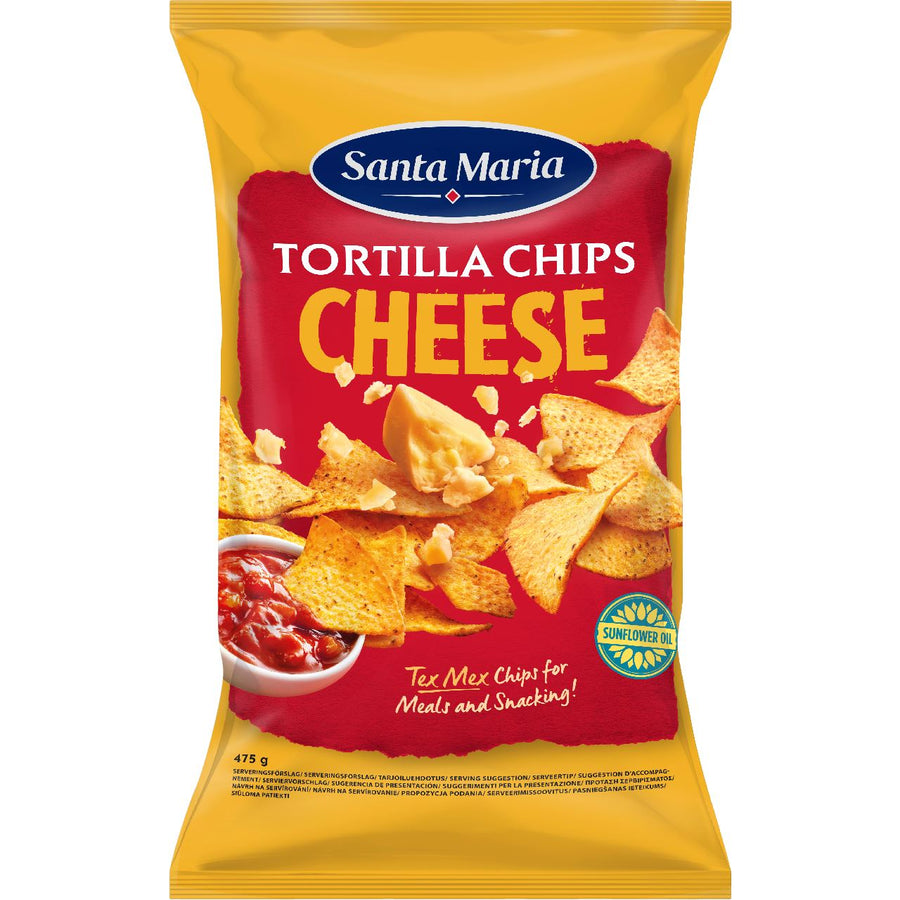 Santa Maria Tortilla Chips Cheese 475 g