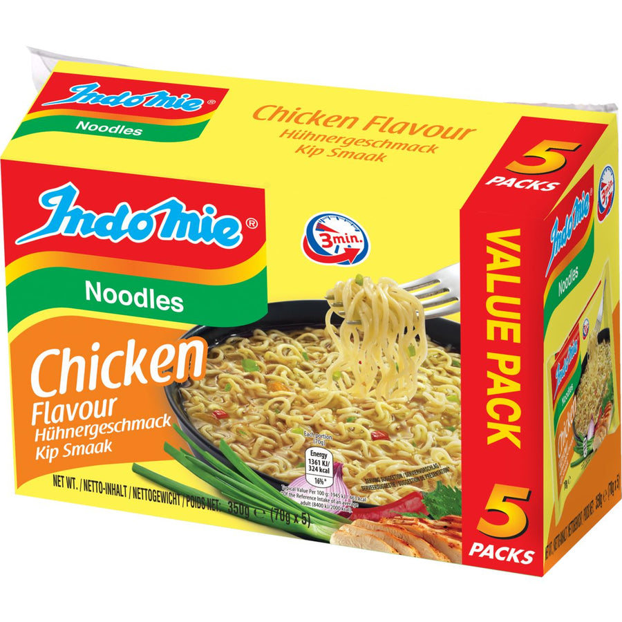 Indomie Chicken Noodles 5 x 70 g