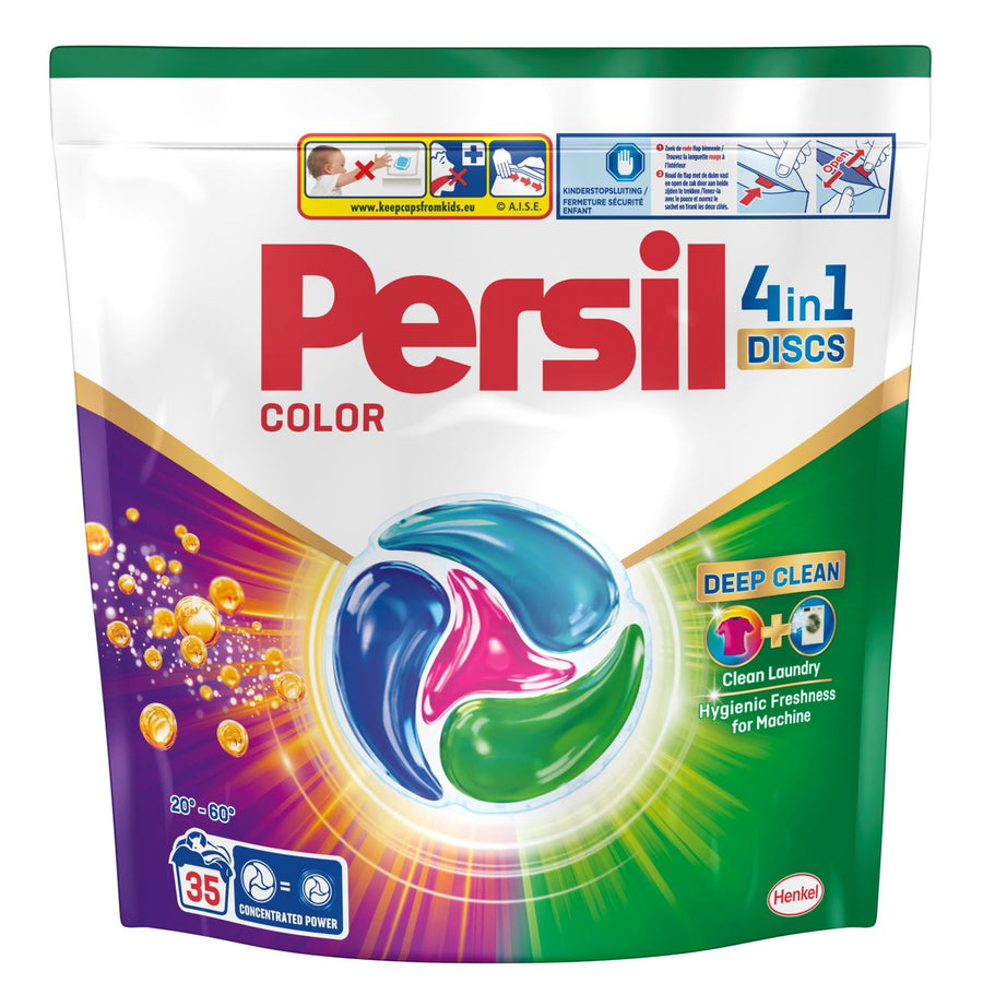 Persil Detergent Capsules Discs Colored laundry 35 pieces