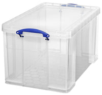 Thumbnail for Really Useful Boxes Storage box 84 l Transparent