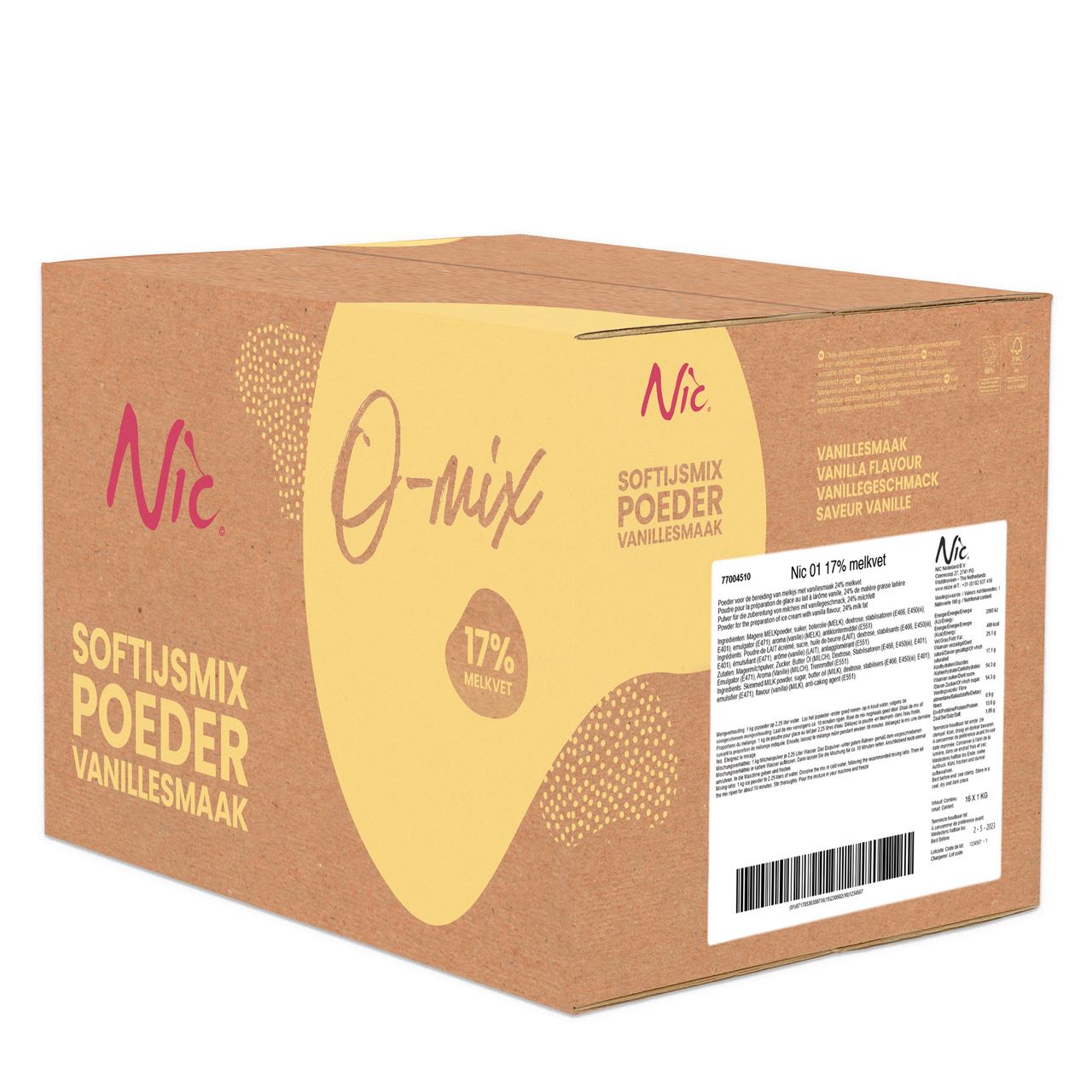 Nic Ice Powder Mix O1 1 kg