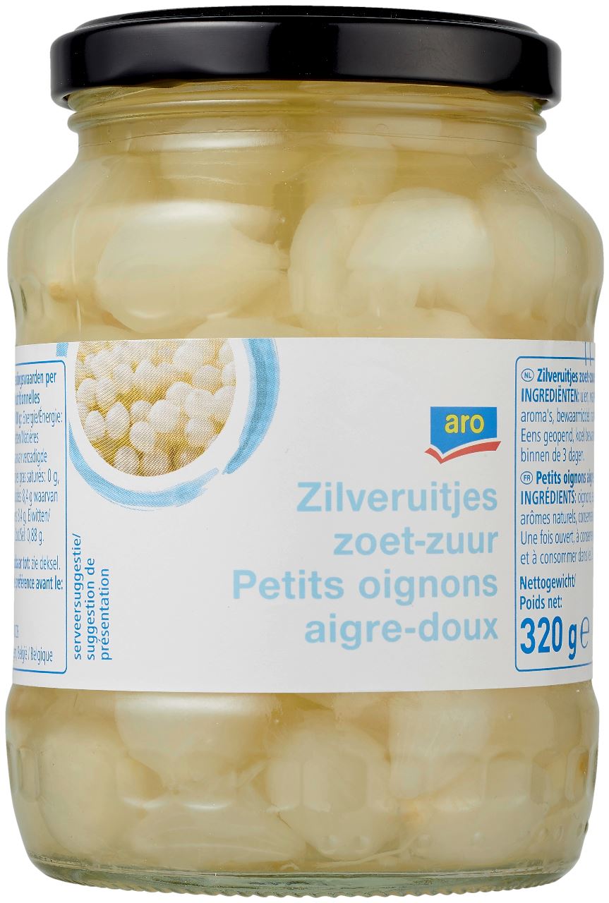 aro Silver onions 14-18 sweet-sour 320 g
