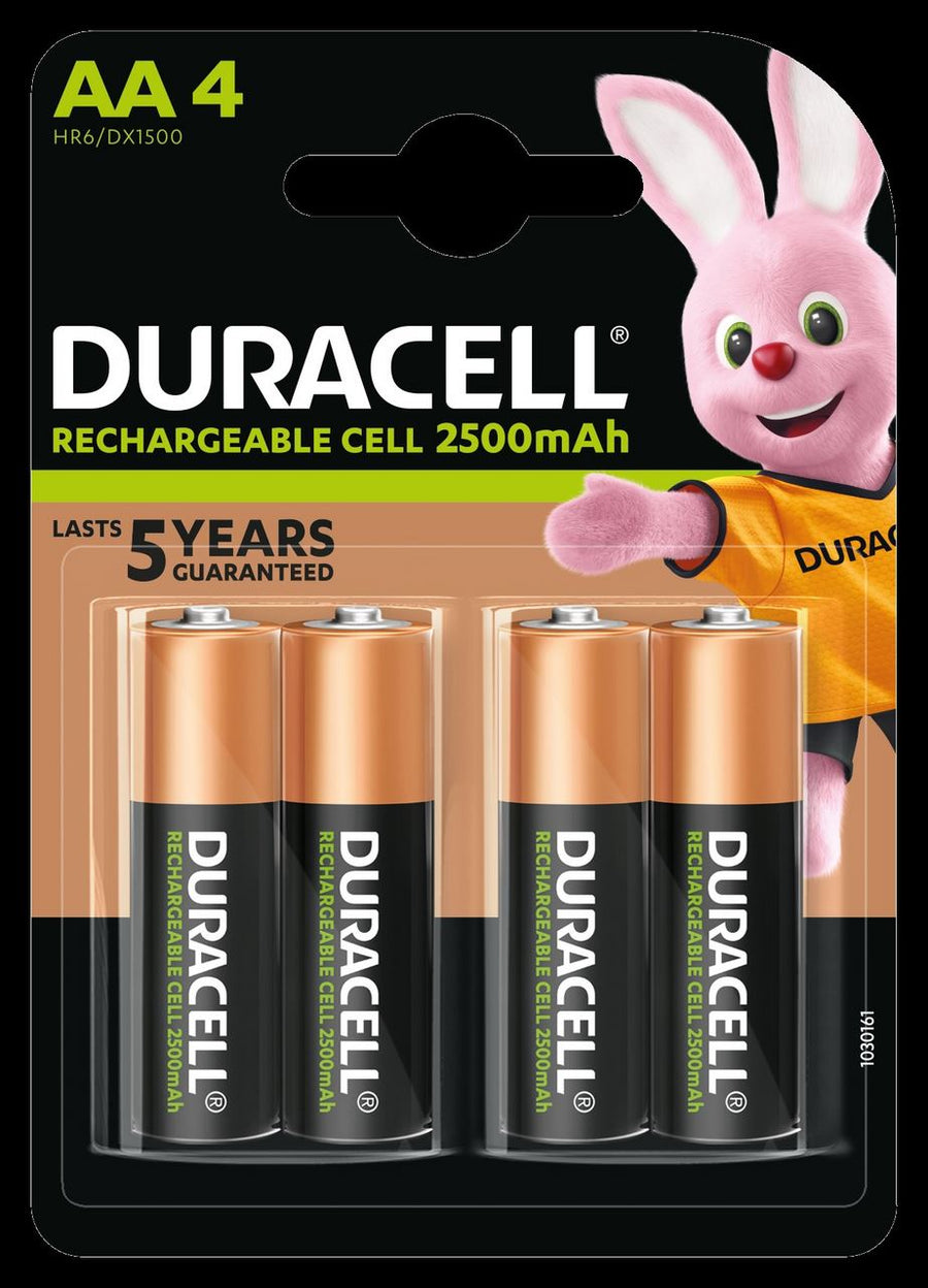 DURACELL Recharge Ultra AA batteries 4 pieces