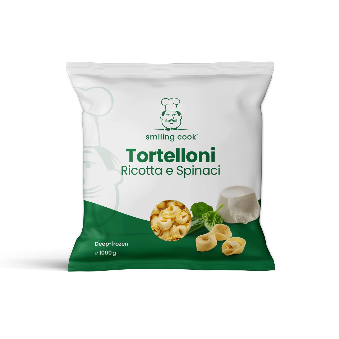 The Smiling Cook Tortelloni Ricotta e Spinaci 1 kg