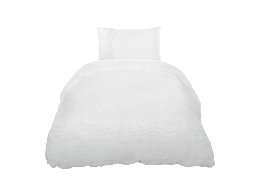 METRO PROFESSIONAL Duvet cover Waffle White 140 x 200