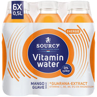 Thumbnail for Sourcy Vitamin Water Mango Guava sugar-free 6 x 50 cl