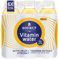 Thumbnail for Sourcy Vitamin Water Grape Lemon sugar-free 6 x 50 cl