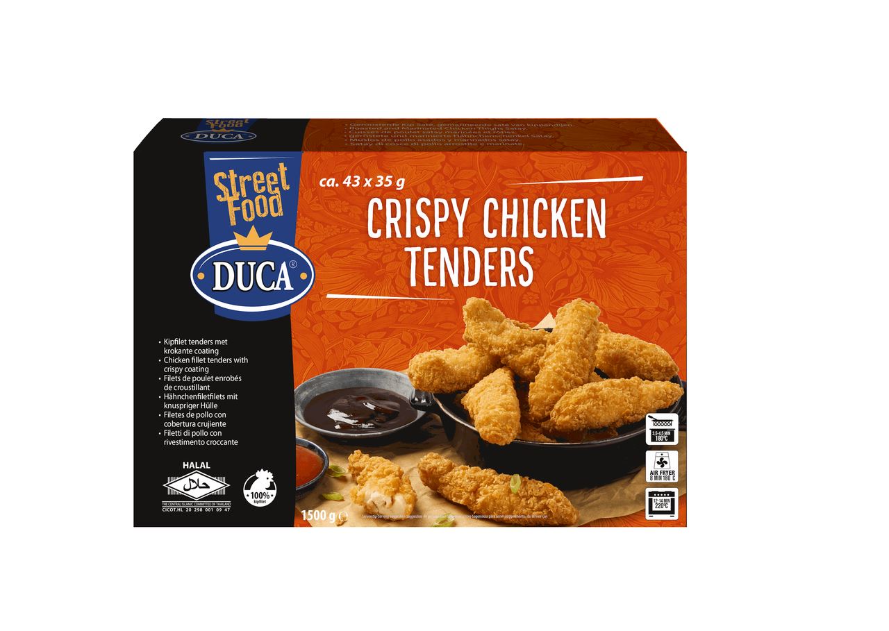 Duca Crispy Chicken Tenders approx. 43 x 35 g