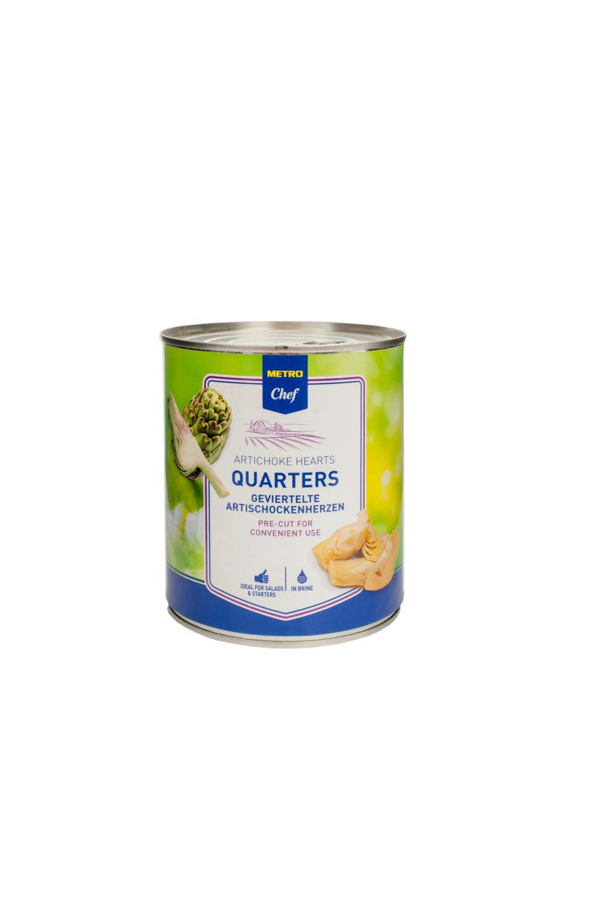 Artichoke Hearts Quarter 850 ml