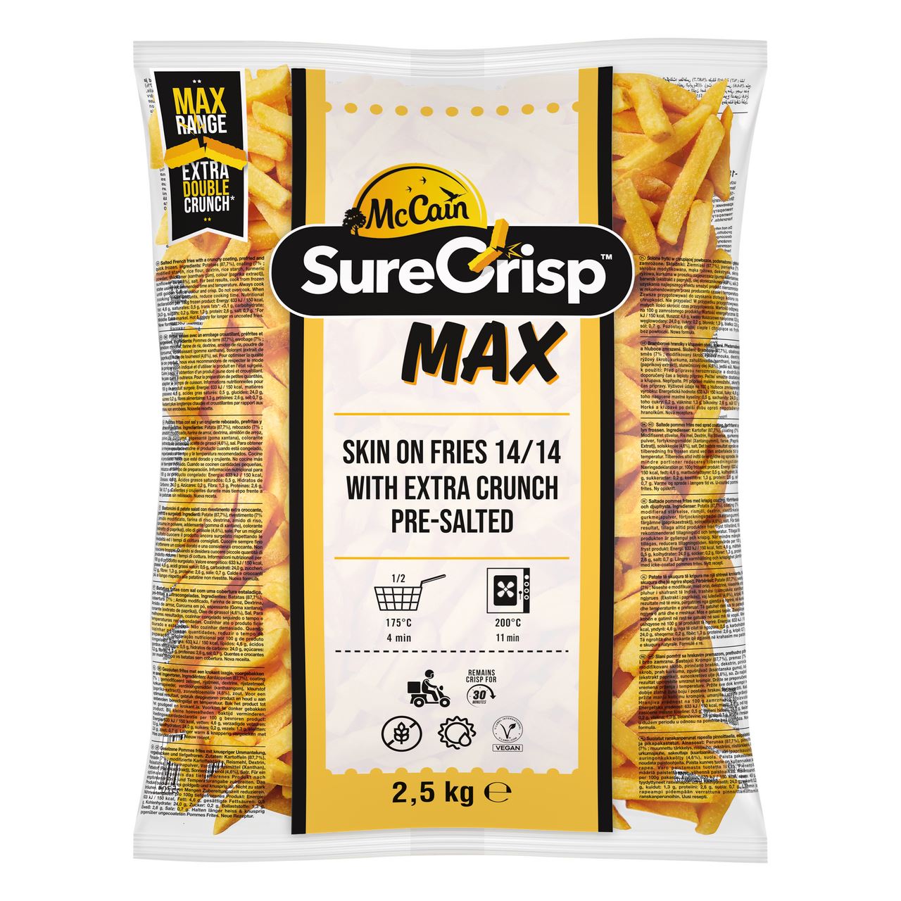 McCain SureCrisp Max 14mm 2.5kg