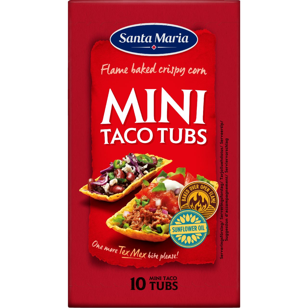 Santa Maria Mini Taco Tubs 86 g