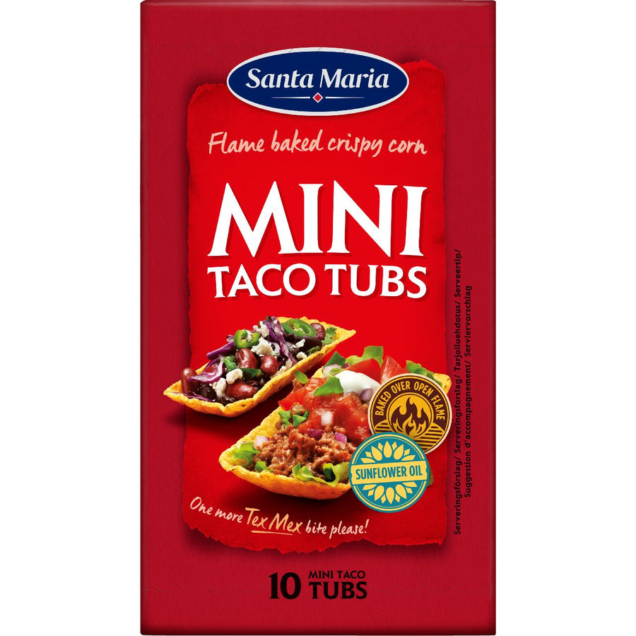 Santa Maria Mini Taco Tubs 86 g