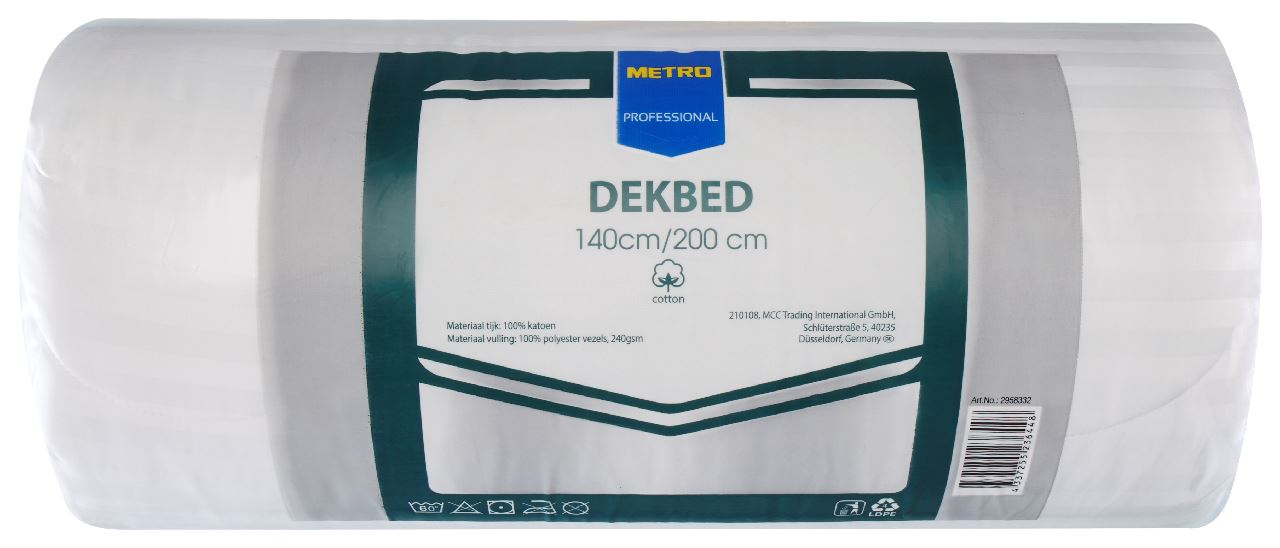 METRO PROFESSIONAL Duvet Satin Str 140 x 200