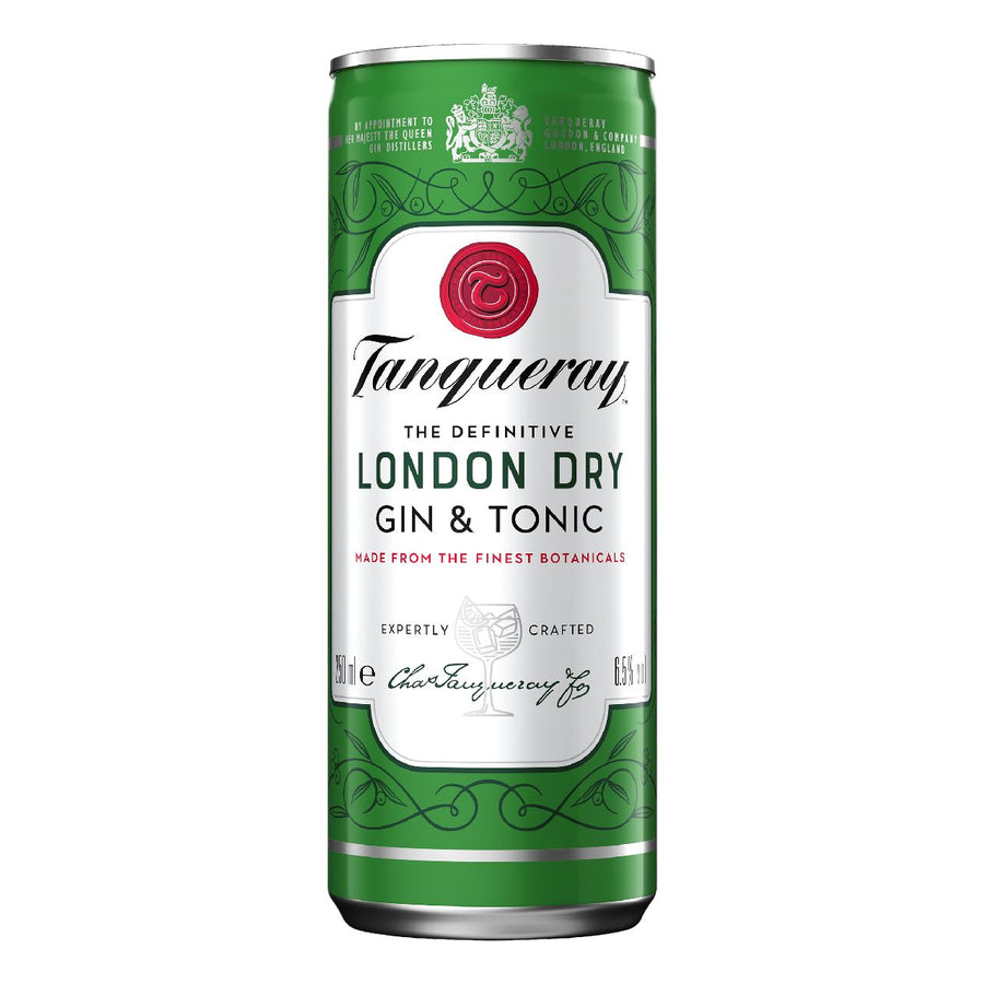 Tanqueray Gin & Tonic 12 x 25 cl 6.5%