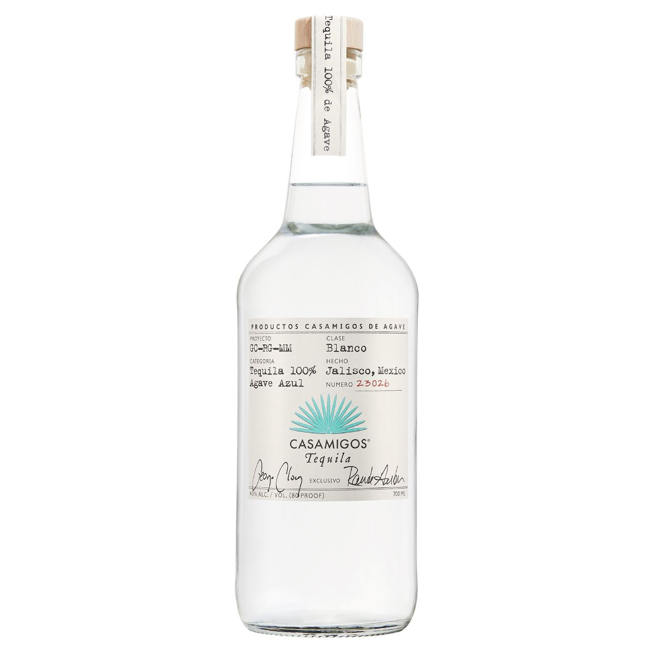 CASAMIGOS Tequila Blanco 70 cl 40%