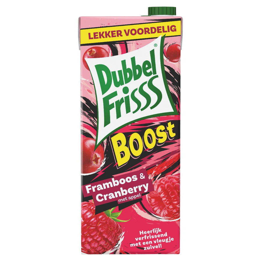 DubbelFrisss Raspberry & Cranberry 1.5 l