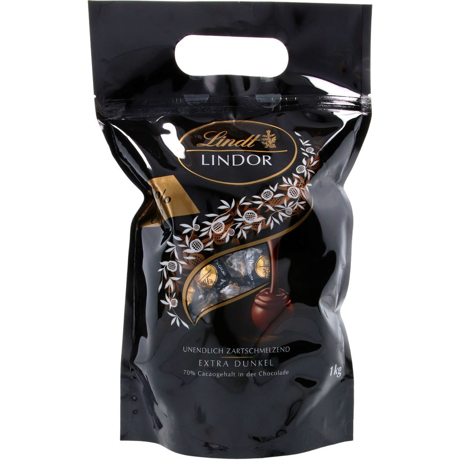 Lindt Lindor Pure 70% Bag 1 kg