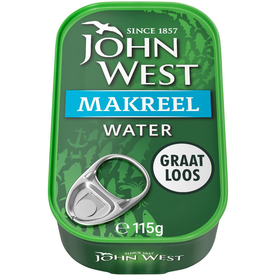 John West Mackerel fillet in water 115 g