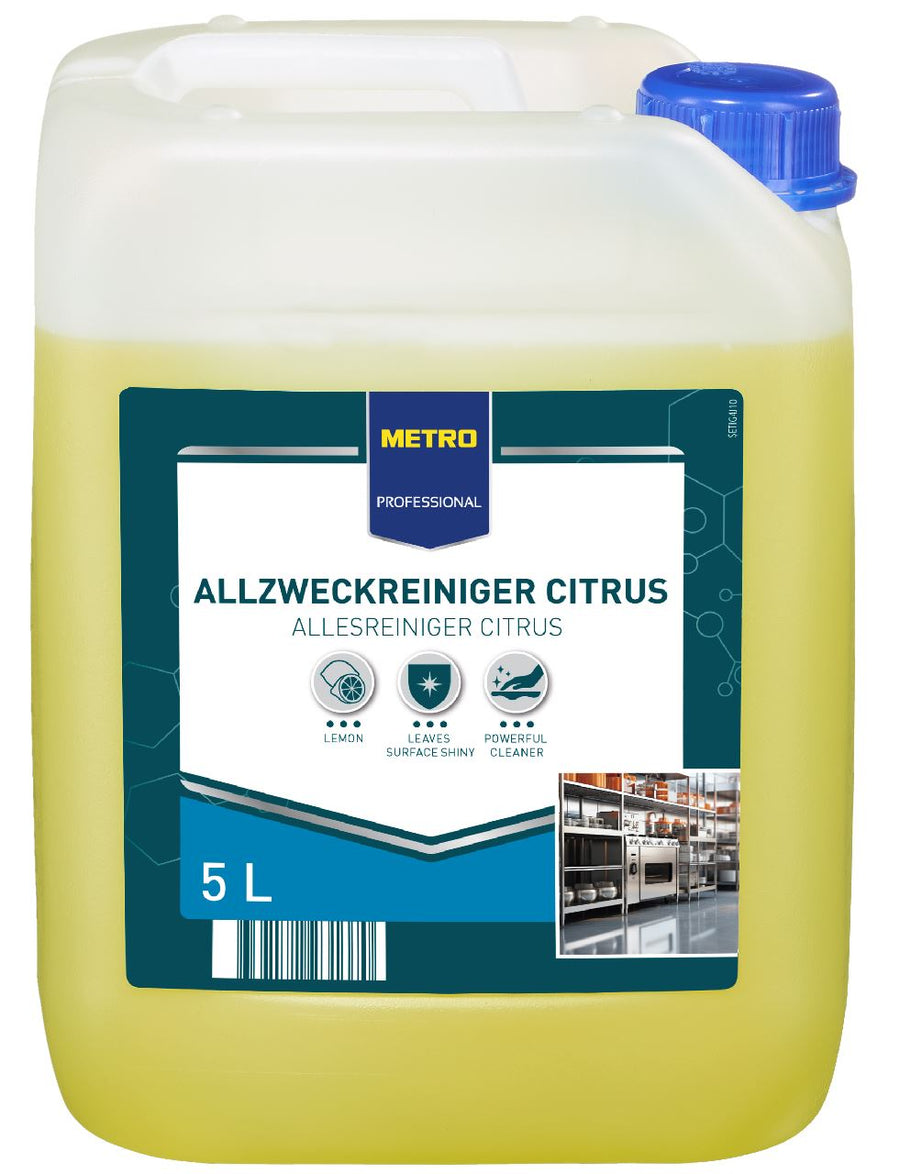 METRO PROFESSIONAL All-purpose cleaner Citrus 5 l