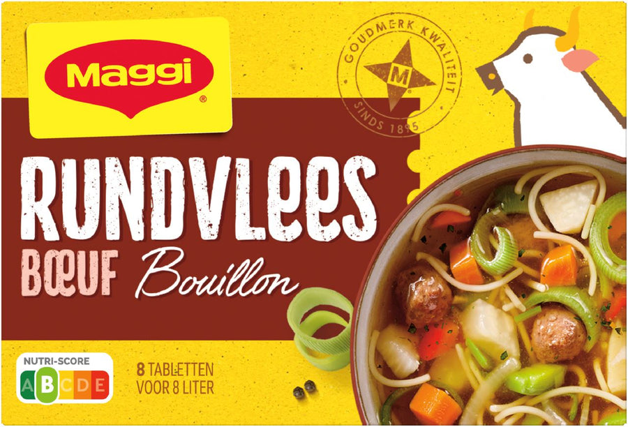 Maggi Bouillon Beef 8 pieces 82 g
