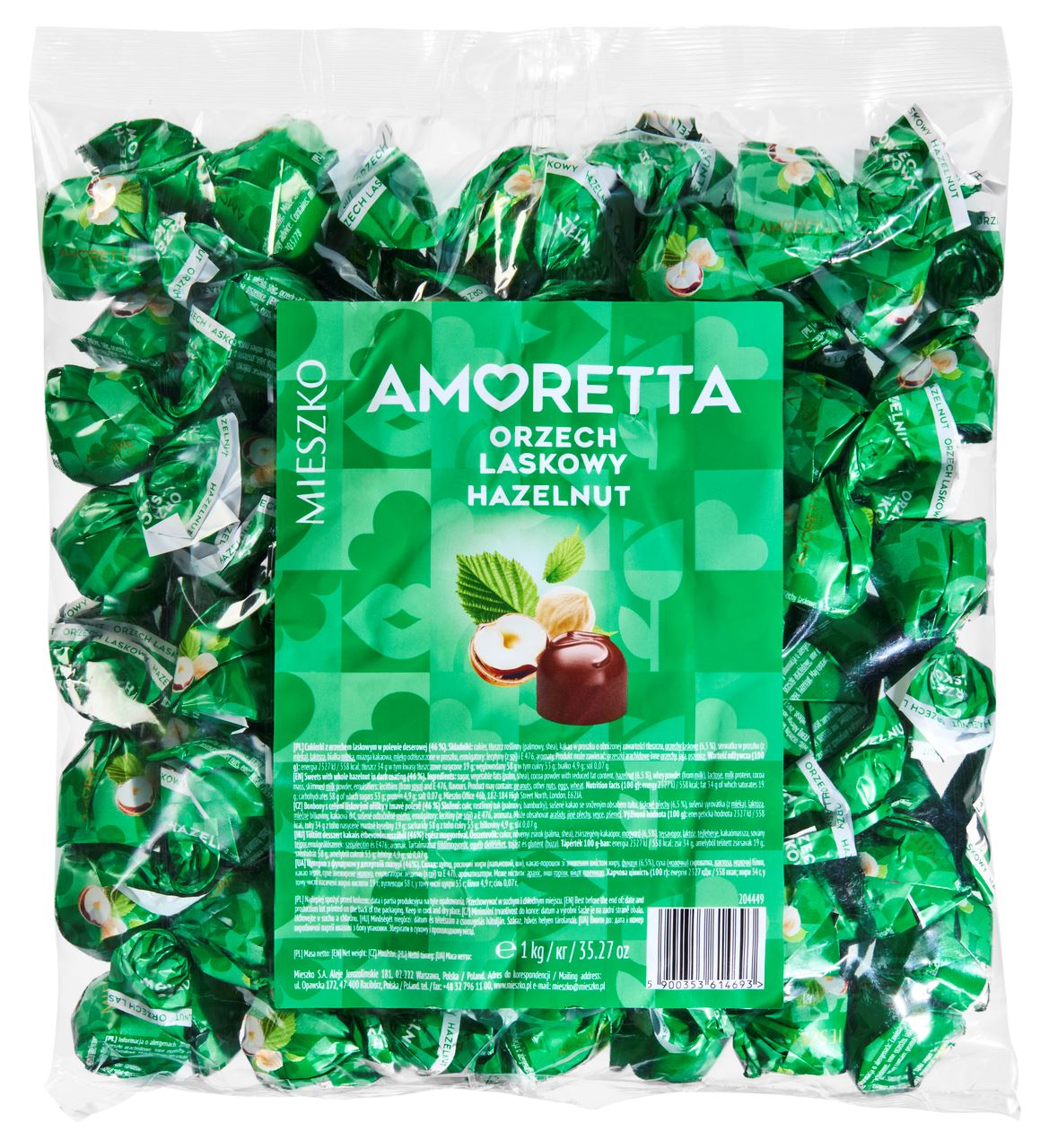 MIESZKO Hazelnut Sweets 1 kg