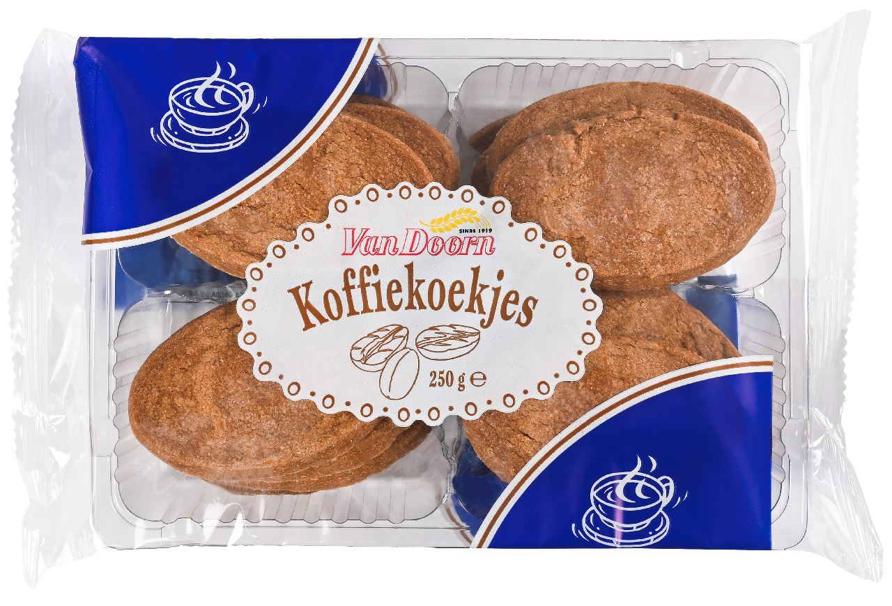 Van Doorn Coffee Cookies 12 x 250 g