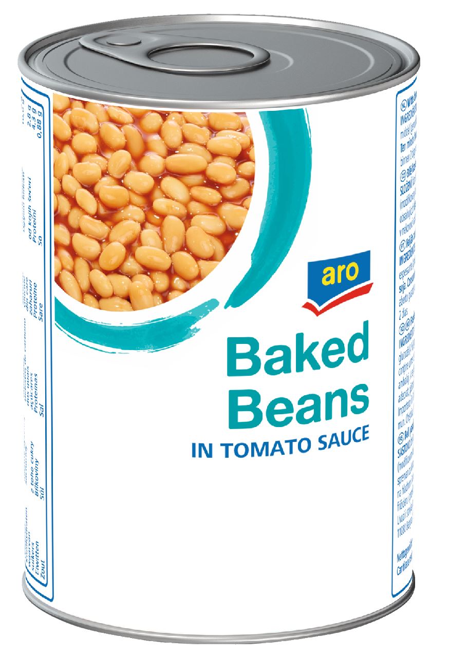aro White Beans in Tomato Sauce 425 ml