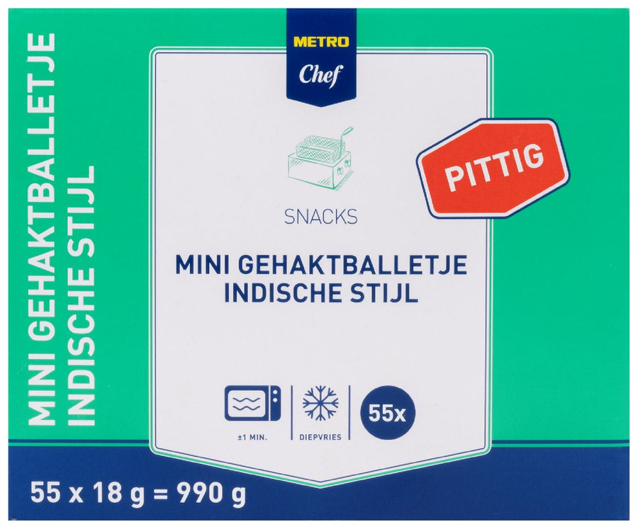 Mini Meatball Spicy 55 x 18 g