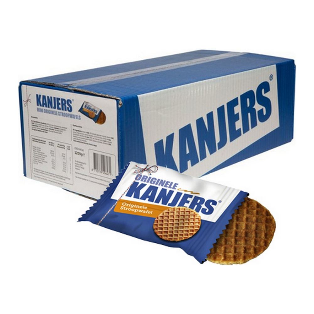 Kanjers Stroopwafel Mini 150 pieces 1.2 kg