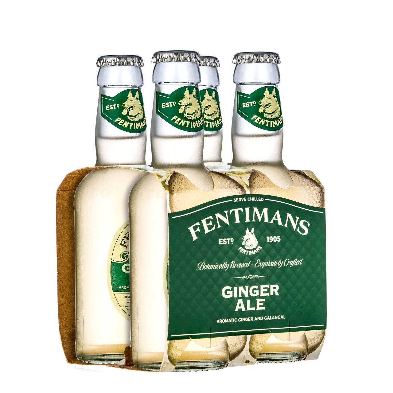 FENTIMANS Ginger Ale 4 x 20 cl