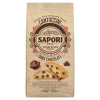 Thumbnail for Sapori Cantuccini Dark Chocolate Chunks Biscotti 175 g
