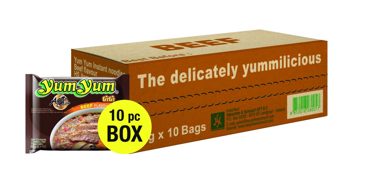 Yum Yum Bami Soup Beef 10 x 60 g
