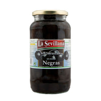 Thumbnail for La Sevillana Black Olives without pits 935 ml