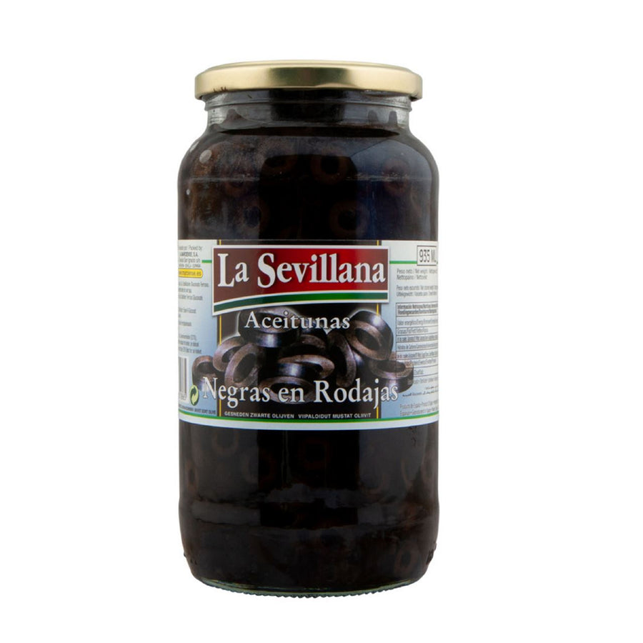 La Sevillana Black Olives sliced ​​935 g