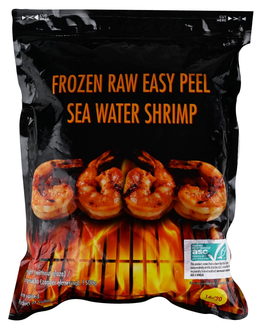 ASC BBQ Shrimp 1.5 kg