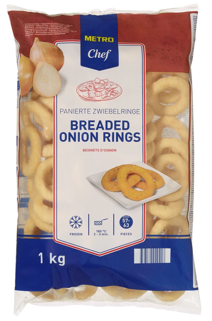 Breaded Onion Rings 1 kg