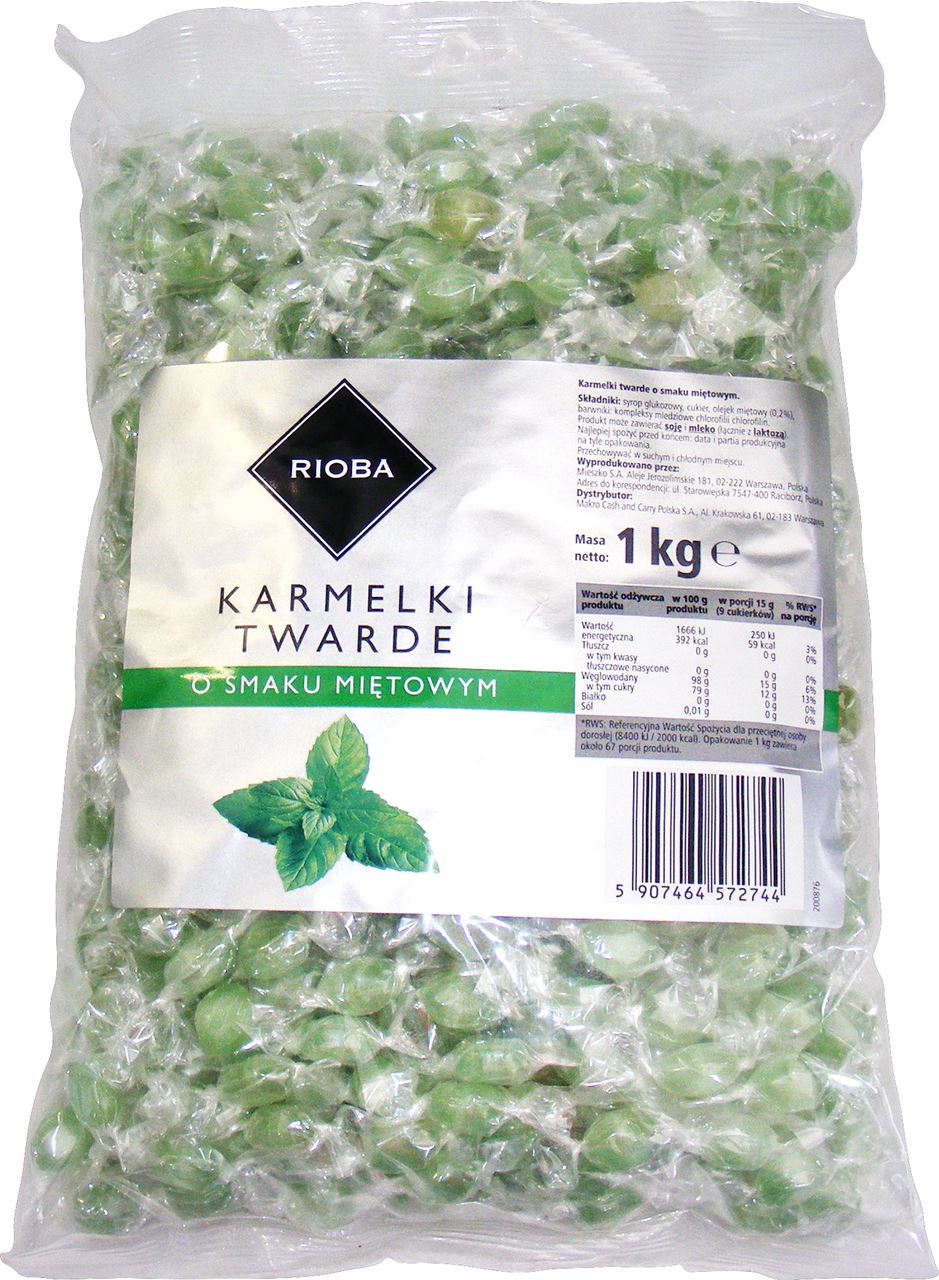RIOBA Mint Candies 1 kg