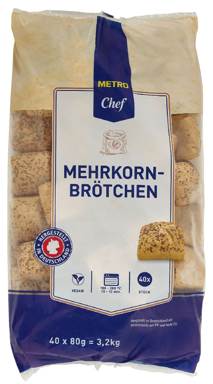 Multigrain Rolls 40 x 80 g