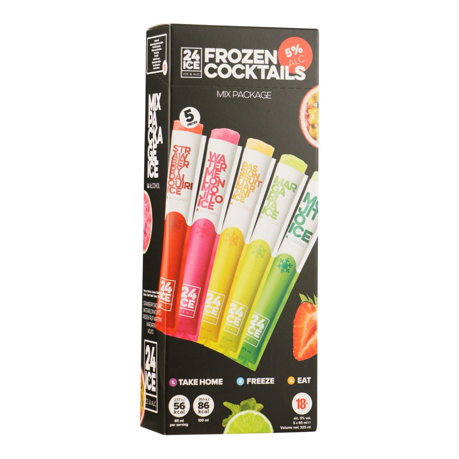 24 Ice Frozen Cocktail Mix 5 x 6.5 cl 5%