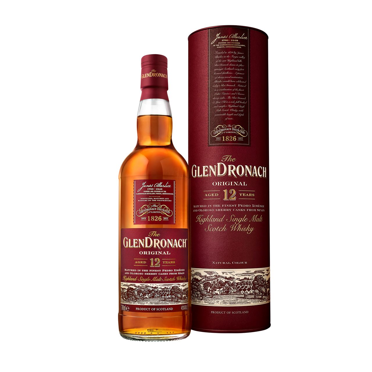 GLENDRONACH 12 Years Old 70 cl 43%