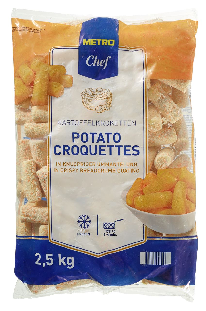 Potato croquettes 2.5 kg