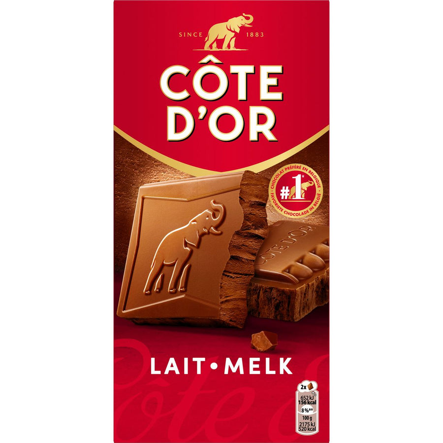 Côte d'Or Tablet Milk 180 g