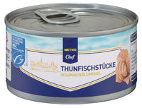 Thumbnail for Tuna pieces in Sunflower oil 185 g