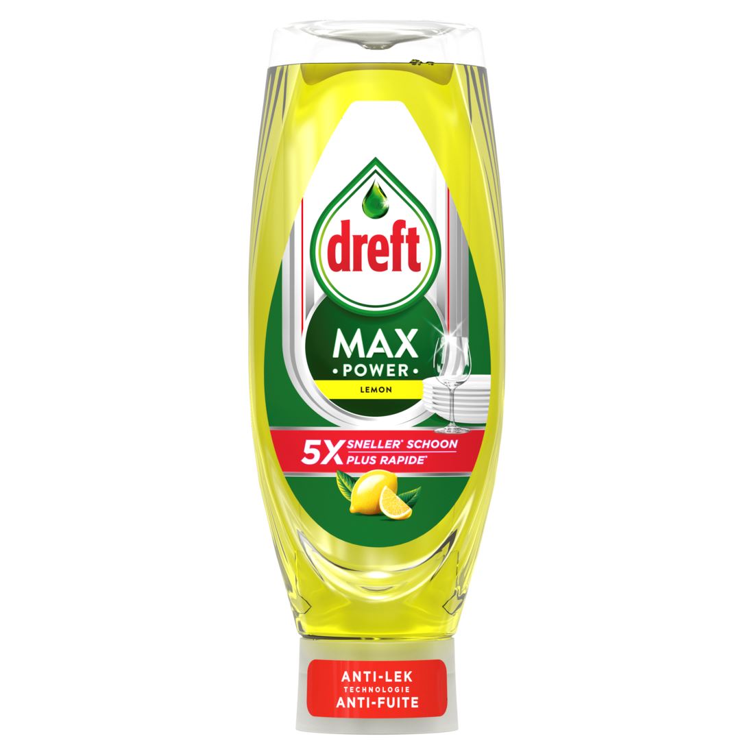 dreft Hand dishwashing Max Power Lemon 730 ml