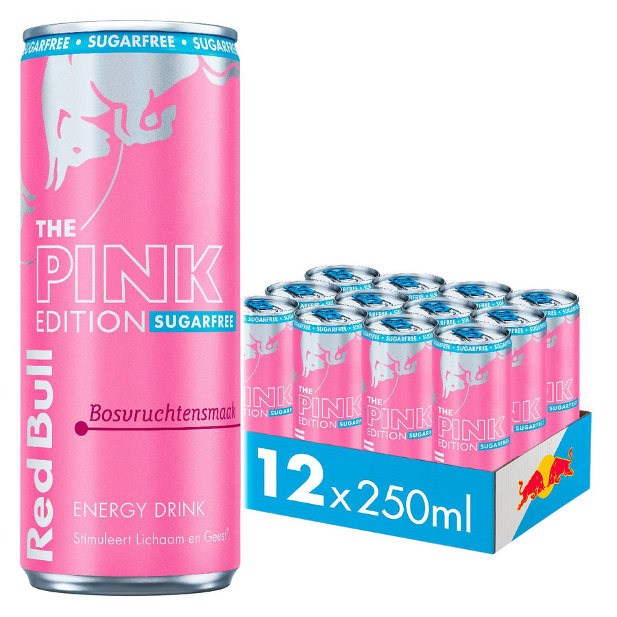 Red Bull Pink Zero 12 x 25 cl