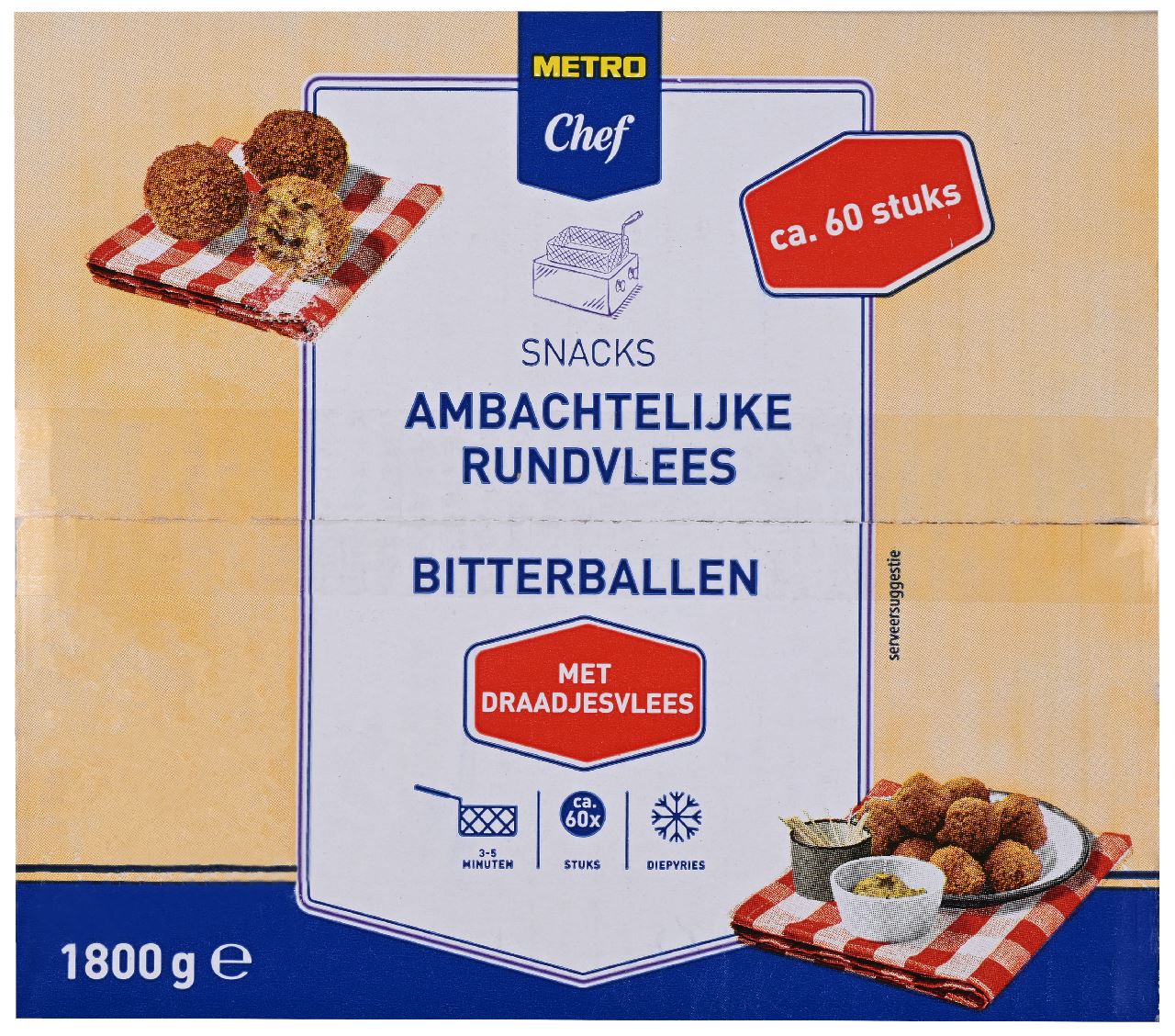 Artisan Pulled Meat Bitterballen 60 x 30 g