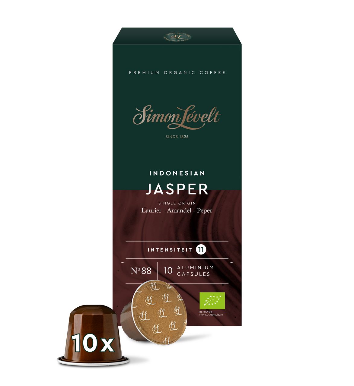 Simon Lévelt Indonesian Jasper Capsules 10 pieces