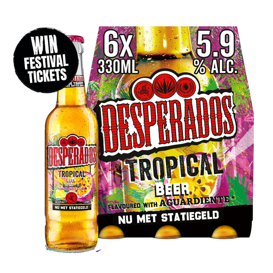 DESPERADOS Tropical Beer 6 x 33 cl